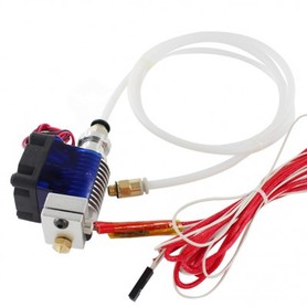 Экструдер с тефлоновой трубкой (в сборе) E3D V6 Bowden для 3D принтера (HotEnd)