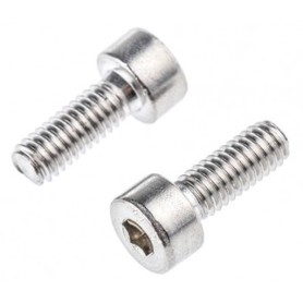Винт(болт) М6 DIN9.12 с цилиндрической головкой и внутренним шестигранником из нержавеющий стали на 12мм